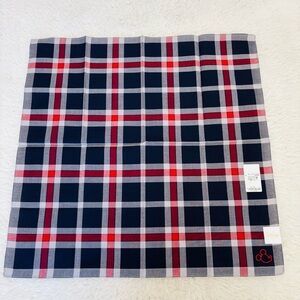 Disney Checkered Multicolor Cotton Handkerchief/Bandanna/Scarf 20”x20”